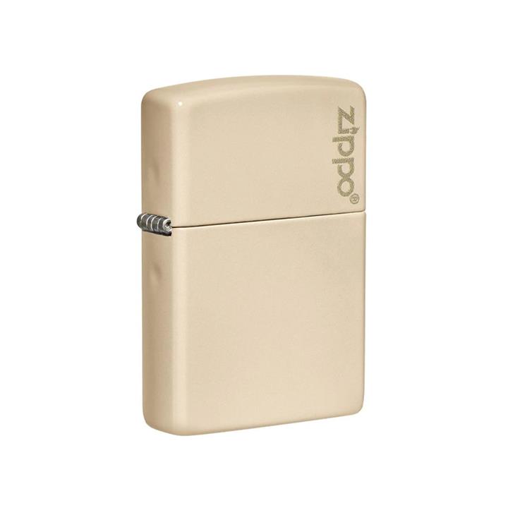 فندک زیپو کد 49453ZL FLAT SAND ZIPPO LOGO